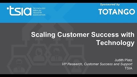 Scaling Customer Success with Technology