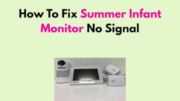How To Fix Summer Infant Monitor No Signal – Antenna, Interference & Reconnect Fix