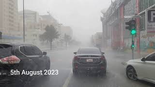 Heavy Rain In Sharjah City 582023
