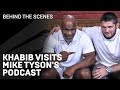 Khabib Nurmagomedov visits Mike Tyson & Henry Cejudo at Hot Boxin' Podcast