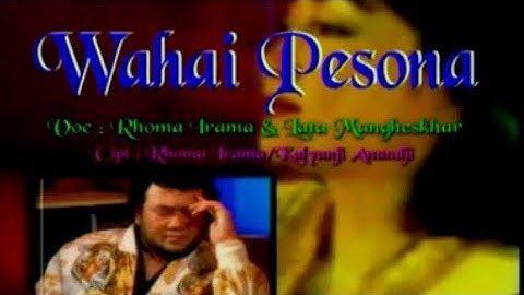 Rhoma Irama & Lata Mangeshkar - Wahai Pesona (Stereo | Official Music Video)