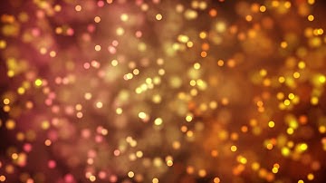 Glowing Blurry Lights Bokeh Motion Video Background HD