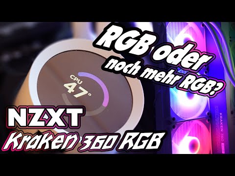 NZXT Kraken 360 RGB AIO-Wasserkühler TEST - DISPLAY + RGB = ABER ...