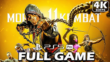 MORTAL KOMBAT 11 Gameplay Walkthrough FULL GAME [4K 60FPS PS5 PRO] - No commentary