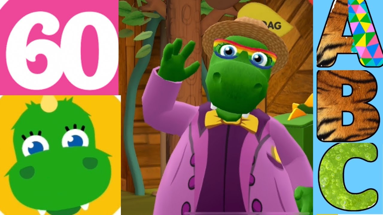 60 min| Bolibompa Draken - SVT App review|  lek och lär med draken Vi går igenom ABC. Häng med!