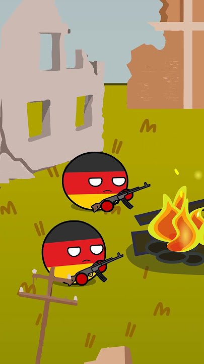 Germany After the War #countryballs