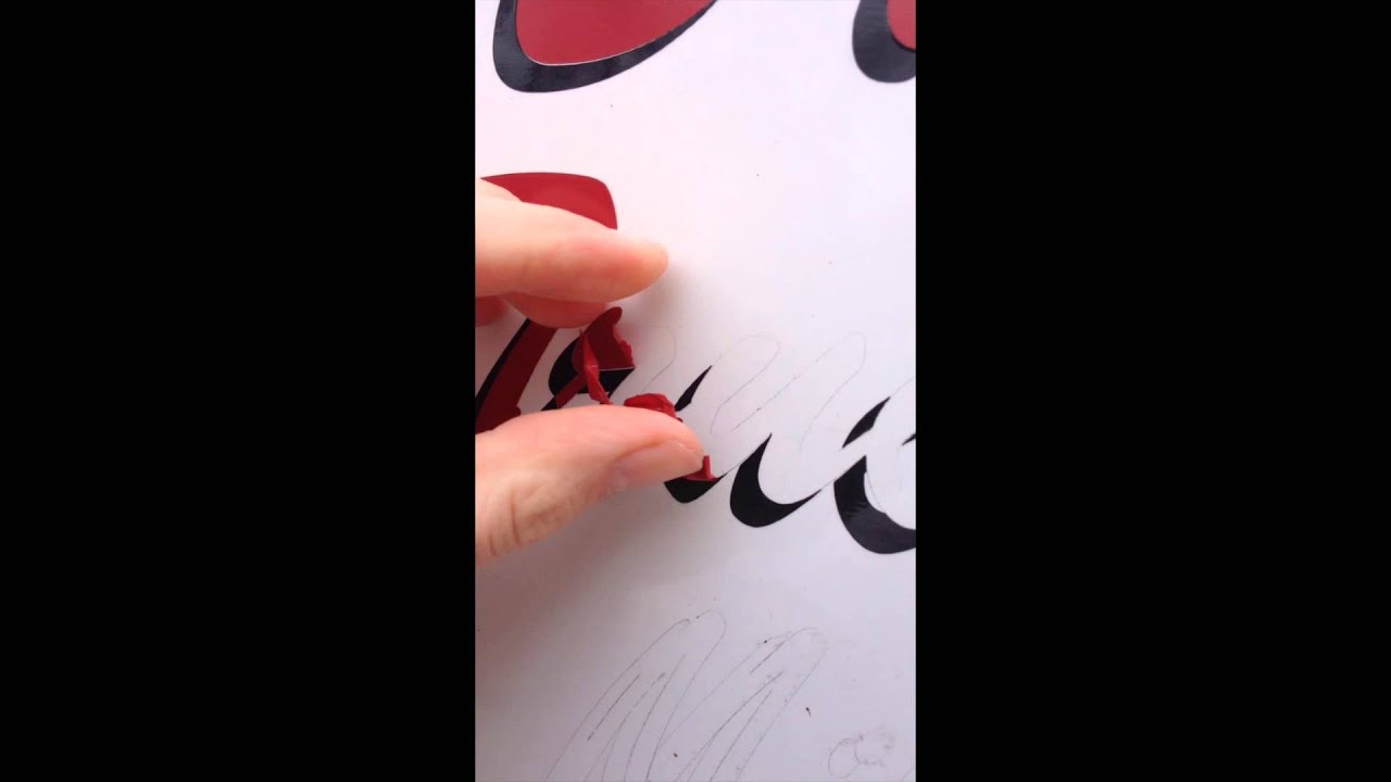 How to Take Lettering Off a Car YouTube