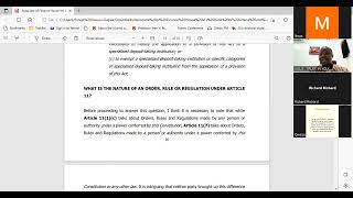 ARTICLE 11 (7) OF 1992 CONSTITUTION AND EXECUTIVE INSTRUMENTS-    FREE LAW REVISION 2023 EXAMS by GHANA LAW  TV 1,526 views 9 months ago 15 minutes