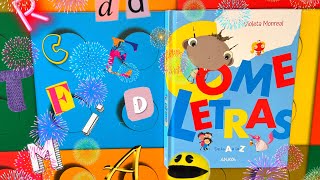 Cuentos infantiles en español; COMELETRAS libro infantil en español