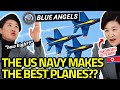 North Korean Veteran Reacts to BLUE ANGELS AIRSHOW for the First Time!