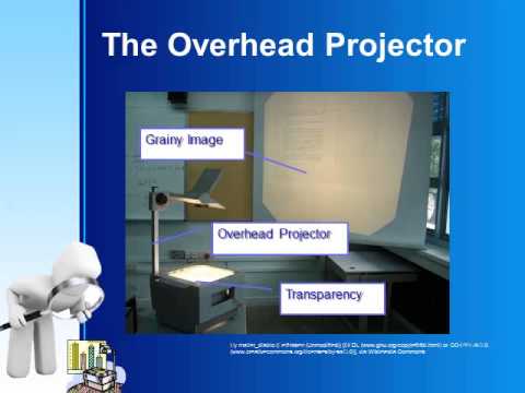 overhead projector presentation