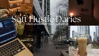 Soft Hustle Diaries Ep 8: Realistic Saturday | Studying for the CPA + Romanticizing Life screenshot 1