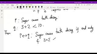 Mathematical Logic Part 6 (Bi-conditional)