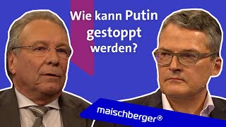 Roderich Kiesewetter und Klaus Ernst diskutieren über den Krieg in der Ukraine | maischberger