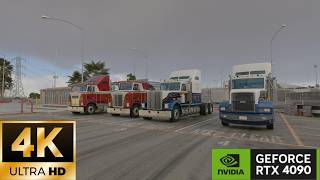 BeamNG [4K 60FPS HDR DLSS5] - Trucking across West Coast USA