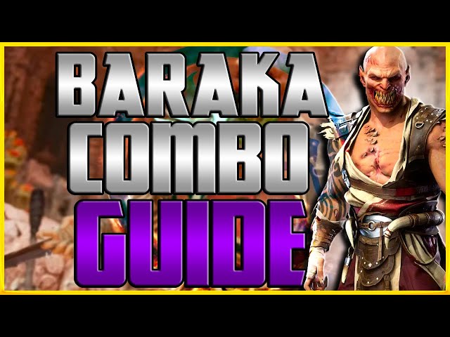 GUIA DE COMBOS DE BARAKA, VARIANTES COMPETITIVAS