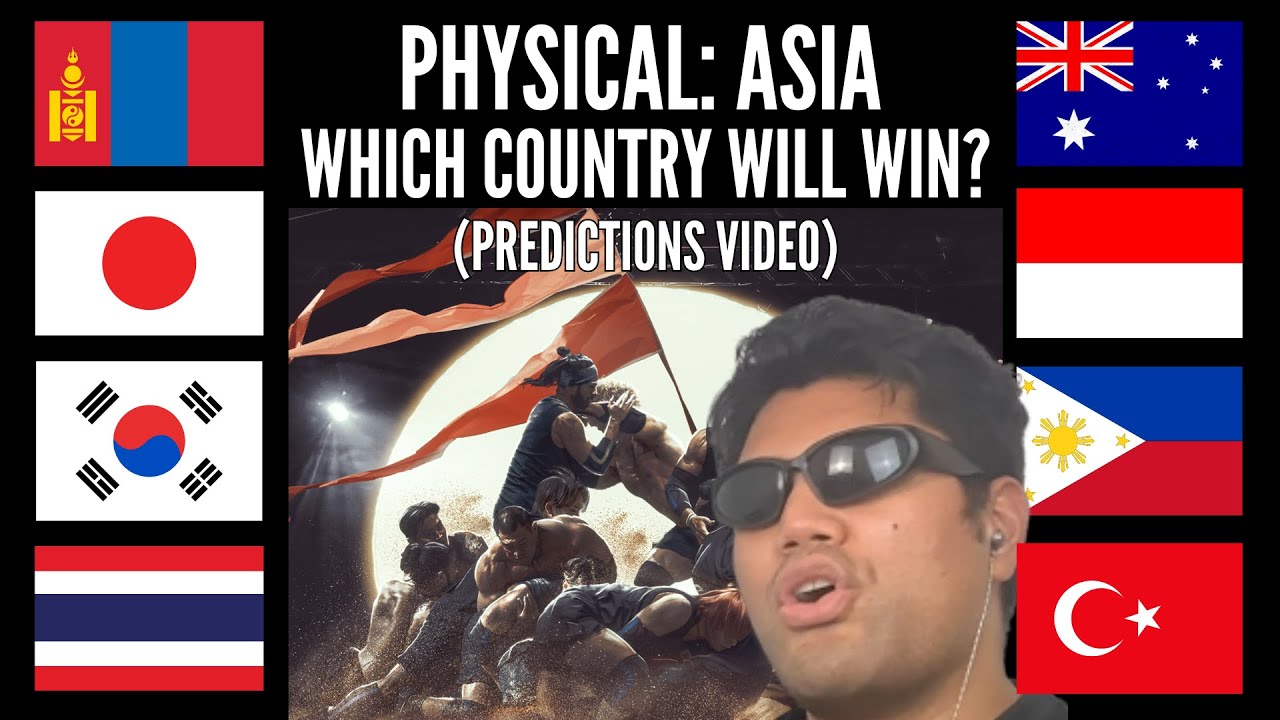 WHICH COUNTRY WILL WIN PHYSICAL: ASIA? Former Athlete's Reaction to the Teams!  💪🏼🇦🇺🇯🇵🇰🇷🇹🇷🇹🇭🇮🇩🇵🇭🇲🇳