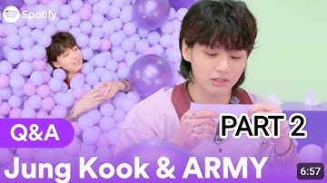 Jungkook ball interview | podcast continued from spotify