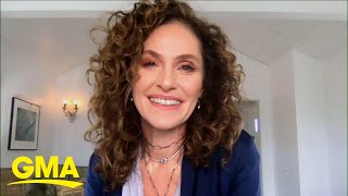 Amy Brenneman likes to take things from her TV shows