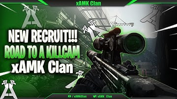 *NEW RECRUIT* HITS INSANE FIRST CLIP IN xAMK! | xAMK Road To A Killcam | Call of Duty: Ghosts