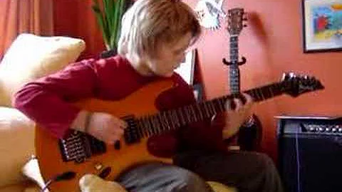 9 year old lewis wells plays the darkness  i belie...