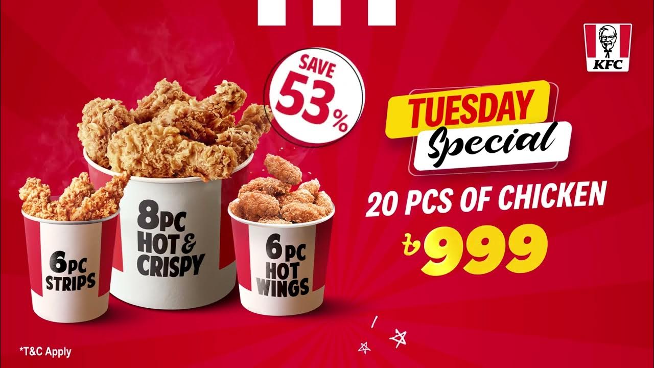 KFC Tuesday Special YouTube