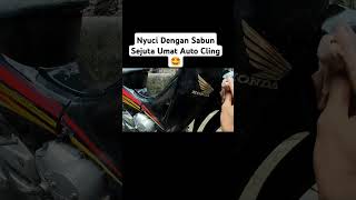 Hasil Nyuci Motor Sendiri Di Rumah Ternyata Ngak Kalah Sama Di Cucikan