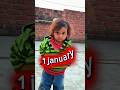 1 january ko bablu banaya ||🧐🧐 #minivlog #1january2026 #shorts