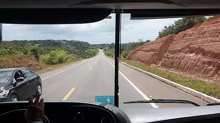 Saindo de Salvador pela linha Verde . Aracaju e o ...