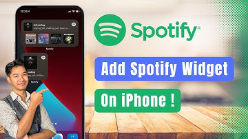 How to Add Spotify Widget on iPhone !