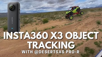 Insta360 Object Tracking Pro R, Turbo S, @desertsxs Private Track