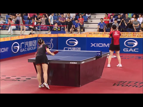 【韓国オープン2015】女子シングルス決勝 伊藤美誠vs福原愛