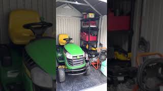 Suncast Cloverdale 7x7 storage shed from manards/home depot
