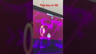 Little boy pass GD stage!!!! #GeometryDash #GD #Gaming #MobileGaming #SteamGames #GeometryDashWorld