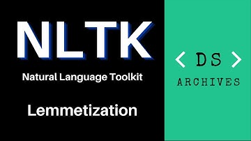 Part - 7 How to perform Lemmetization using NLTK with python (Natural Language Toolkit Tutorial)