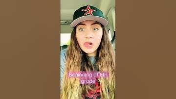 Beginning of 8th grade to the end #shortsyoutube #shortvideo #fypシ #trending #fypyoutube #school