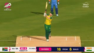 𝗧𝗵𝗲 𝗙𝗶𝗻𝗮𝗹 𝗧𝗵𝗿𝗶𝗹𝗹𝗲𝗿-𝟭𝟲 𝗻𝗲𝗲𝗱 𝗼𝗳 𝟲 | 𝗜𝗻𝗱𝗶𝗮 𝘃𝘀 𝗦𝗼𝘂𝘁𝗵 𝗔𝗳𝗿𝗶𝗰𝗮 𝗧𝟮𝟬 𝘄𝗼𝗿𝗹𝗱 𝗰𝘂𝗽 𝟮𝟬𝟮𝟰 𝗙𝗶𝗻𝗮𝗹 screenshot 3