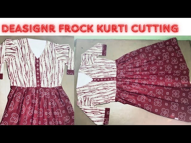 Lown Frock Disin and Cutting | TikTok