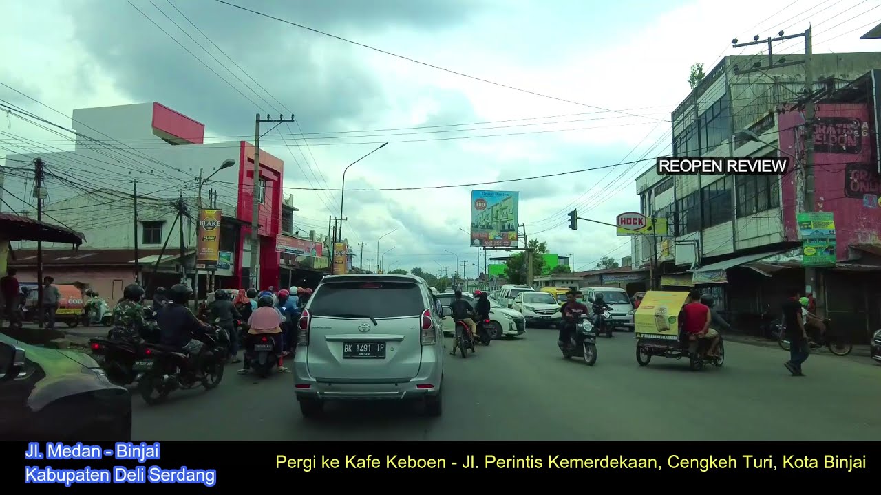 Perjalanan ke Kafe Keboen Jl  Perintis Kemerdekaan, Kec  Binjai UtaraCengkeh Turi, Kota Binjai