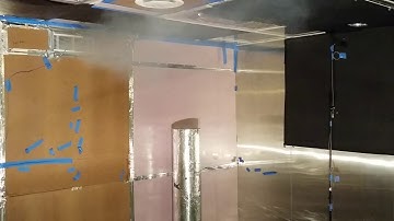 Smoke test at heating condition - Fixed bar grilles (blade down)