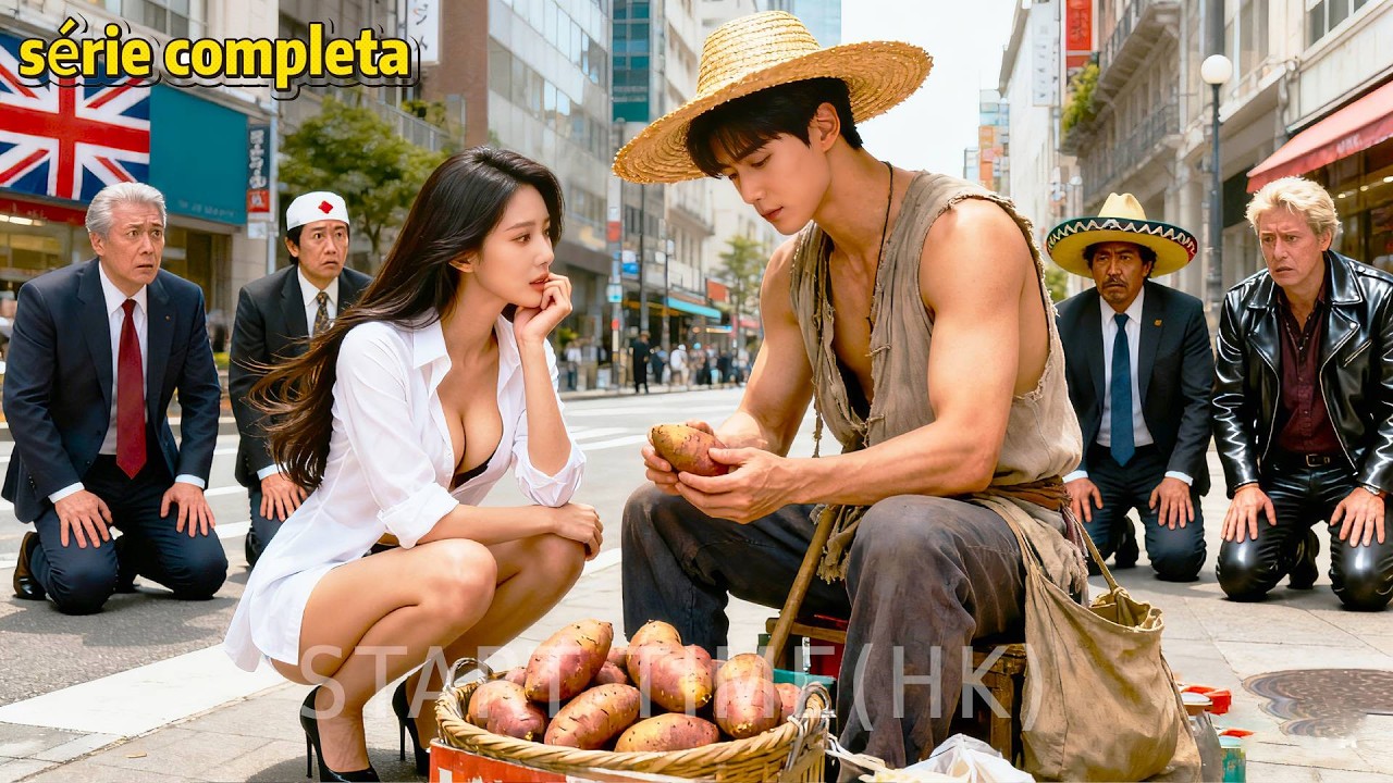 Vendedor de batata-doce é extorquido; 4 bilionários ajoelham e a CEO se entrega a ele !