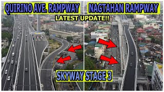 SKYWAY STAGE 3 UPDATE | NAGTAHAN/QUIRINO AVE. RAMPWAY | BUILD BUILD BUILD | SMC |