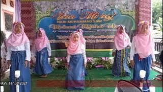 Mari Mengaji. Tarian santri MDTA Miftahul Ulum