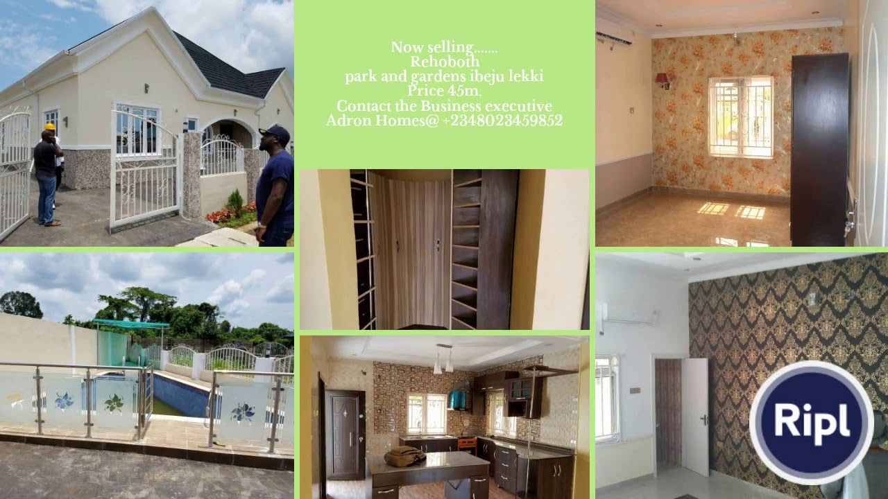 Now selling....... Rehoboth park and gardens ibeju lekki Price 45m