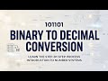 Binary To Decimal Conversion ✅ Binary number ko decimal me convert kaise karein | Easy trick😱