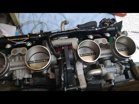 Большое обслуживание suzuki gsf1250,эндоскопия,снятие гбц часть 1