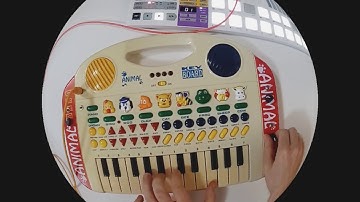 circuit bent animal keyboard
