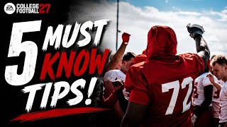 5 Player Progression Hacks You MUST Know CFB27