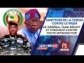 Cedeao contre le niger  le general tiani reagit et sinsurge contre toute intimidation