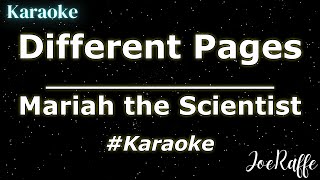 Mariah The Scientist  Different Pages karaoke